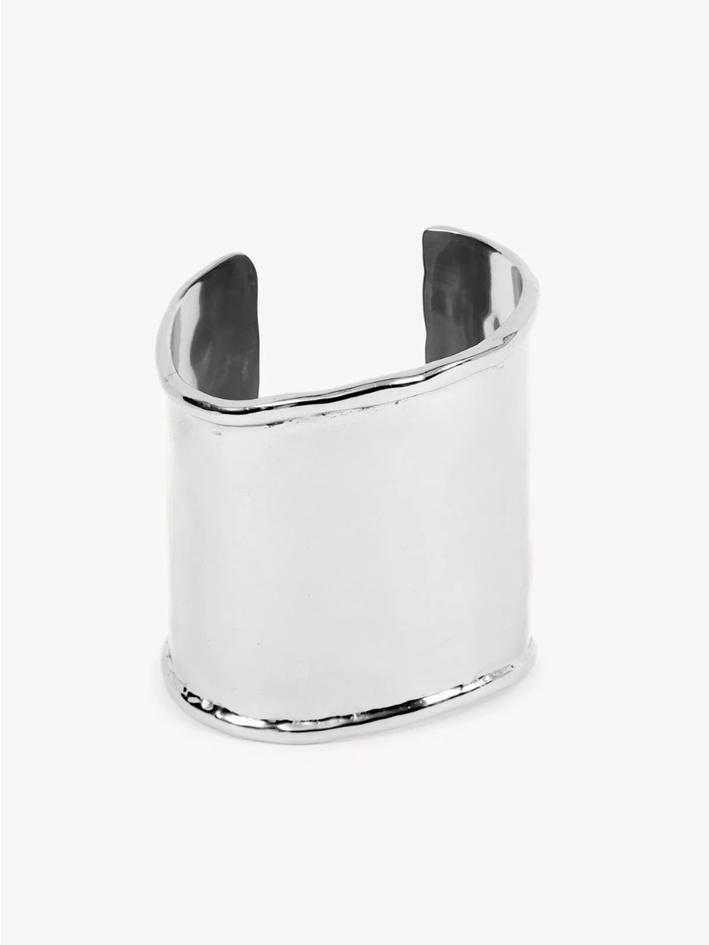 Maja Silver Wide Cuff Bracelet - Women's Jewelry - Picture 4 of 7